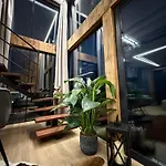 - Mirrored Forest Retreat