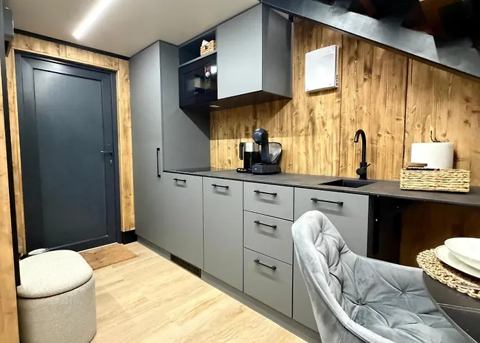 Ferienhaus - Mirrored Forest Retreat Hazlov